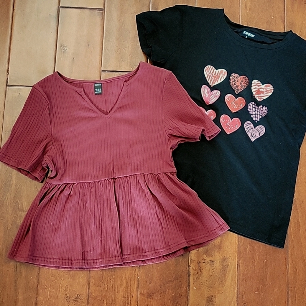Bundle 2 Shein Tops sz L